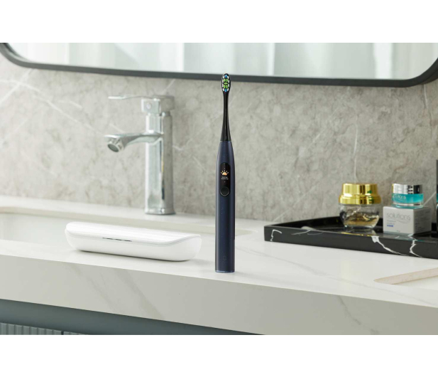 Oclean SZCZOTECZKA SONICZNA X Lite (granatowy) - 1321396 - zdjęcie 14